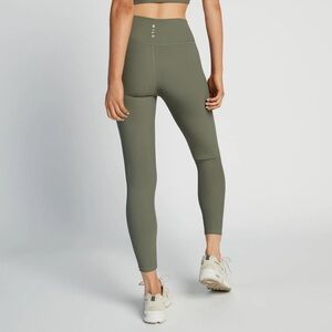 Wilo Athletic Base Ribbed Sage Green Leggings Size S